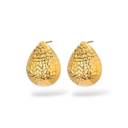 Wrapped Droplet Earrings