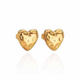 Serene Heart Studs