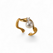 Pearl Drift Ring (adjustable)