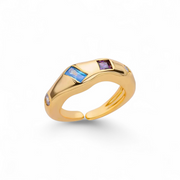 Aurora Band Ring (adjustable)